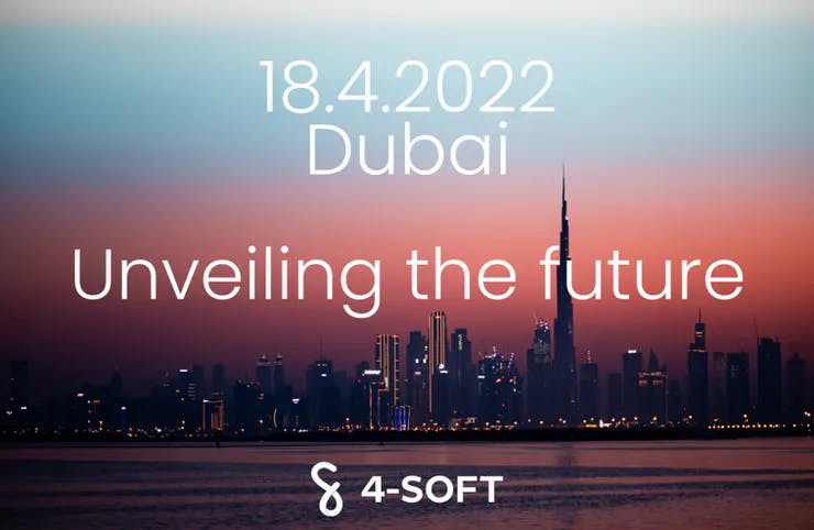 4-SOFT to host investment conference in Dubai - POSTPONED